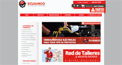 Desktop Screenshot of ecuaimco.com.ec